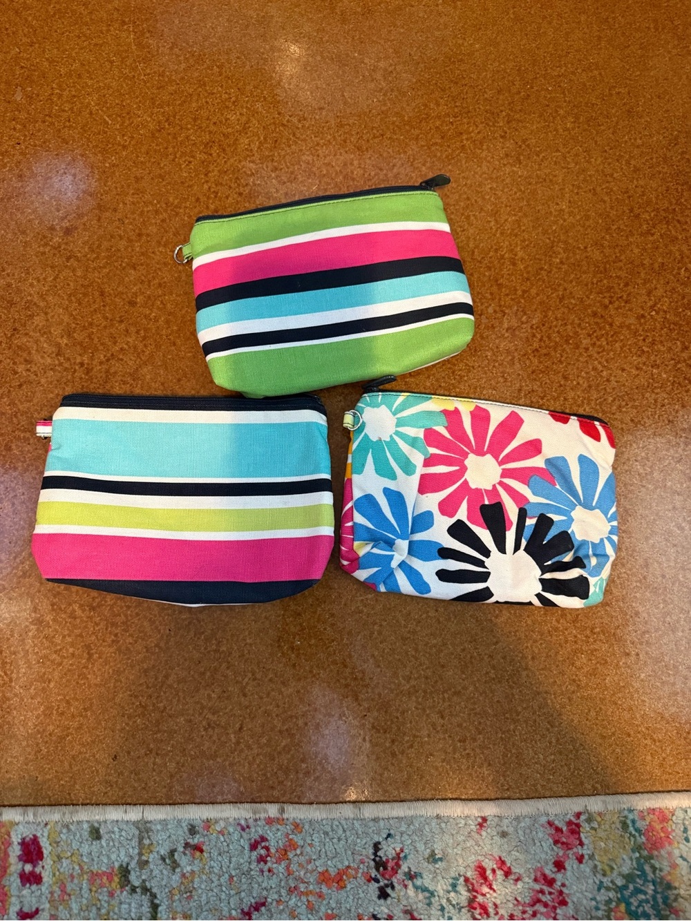 Thirty-One Mini Zipper Pouches